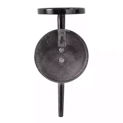 Pierre Polished Black Stem Sconce