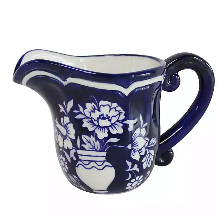 Pip Vintage Blue Floral 2-pc. Sugar & Creamer Set