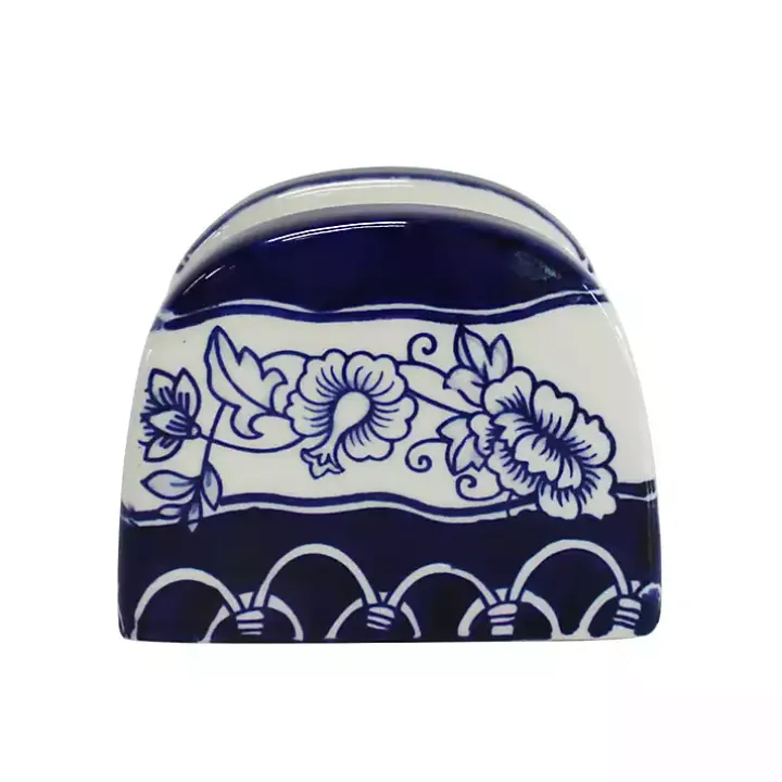 Pip Vintage Blue Floral 3-pc. Shaker & Napkin Set