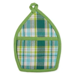 Plaid Garden Gnome 3-pc. Towel and Pot Holder Set