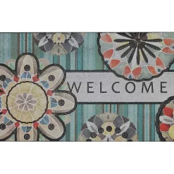 Playful Medallion Welcome Doormat
