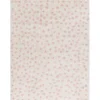 Plush Pink Dotted Area Rug, 5x7