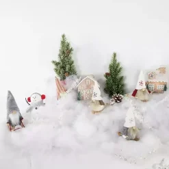 Plush Sledding Gnomes, Set of 3