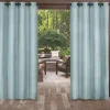 Pool Blue Biscayne Curtain Panel Set, 96 in.