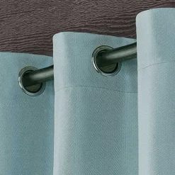 Pool Blue Biscayne Curtain Panel Set, 96 in.