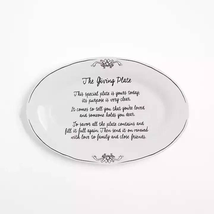 Porcelain Giving Platter
