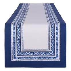 Porto Stripe Table Runner, 72 in.