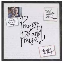 Prayers and Praise Framed Pinboard