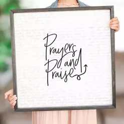Prayers and Praise Framed Pinboard
