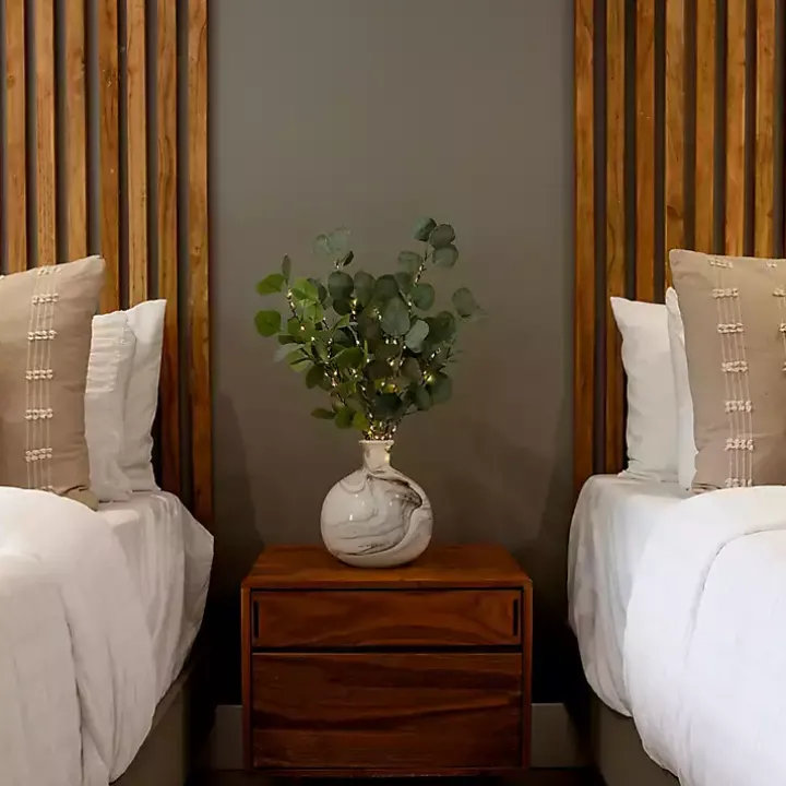 Pre-Lit Eucalyptus 3-pc. Bouquet