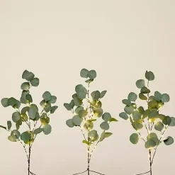Pre-Lit Eucalyptus 3-pc. Bouquet