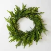 Pre-lit Norfolk Greenery Wreath