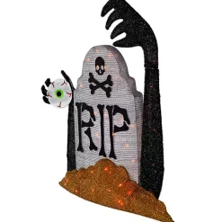 Pre-Lit RIP Tombstone Outdoor Decoration