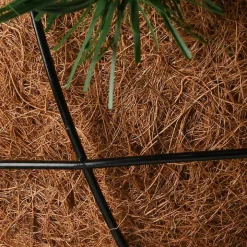 Pre-Lit Tiffany Fir Christmas Hanging Basket