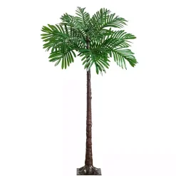 Pre-Lit Warm LED Palm Tree, 4 ft.