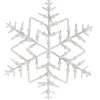 Pre-Lit White Snowflake I Decoration