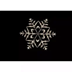 Pre-Lit White Snowflake I Decoration