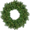 Pre-Lit Whitmire Pine Christmas Wreath
