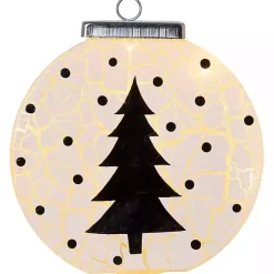 Pre-Lit Winter Shadow Tabletop Luminaria