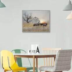 Pumpkin Harvest Framed Fall Canvas Art Print