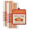 Pumpkin Patch 3-pc. Dishtowel and Potholder Set