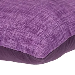 Purple Textured Velvet Pillow