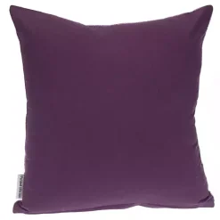 Purple Textured Velvet Pillow