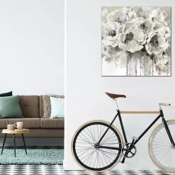 Quiet Floral Moments Canvas Art Print