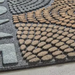 Radiant Color Burst Welcome Doormat