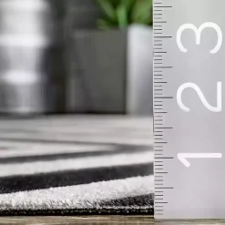 Rain Diamond Fringe Indoor/Outdoor Area Rug, 5x8