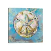 Rainbow Sand Dollar Canvas Art Print