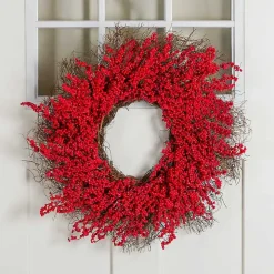Red Berry Holiday Wreath
