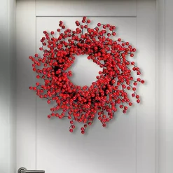 Red Berry Outdoor Wreath