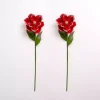 Red Magnolia Christmas Stems, Set of 2