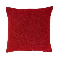 Red Merry Little Christmas Chenille Pillow