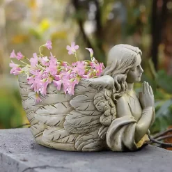 Resin Angel Planter