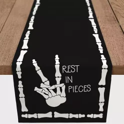 Rest in Pieces Halloween Table Runner, 72 in.