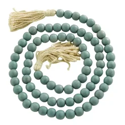 Robin's Egg Blue Bohemian Tassel Garland