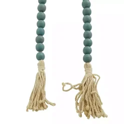 Robin's Egg Blue Bohemian Tassel Garland