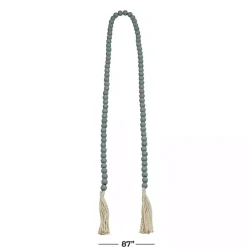 Robin's Egg Blue Bohemian Tassel Garland