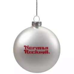 Rockwell Classic Holiday Scene Ornaments, Set of 3