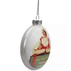 Rockwell Classic Holiday Scene Ornaments, Set of 3