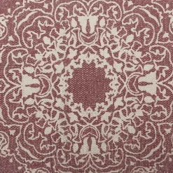 Rose Bohemian Medallion Lumbar Pillow