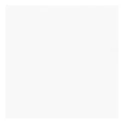 Round Believe White Wood Tray