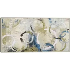 Roundabout III Framed Canvas Art Print