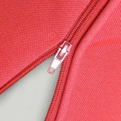 Ruby Red Outdoor Lumbar Pillow