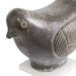 Rustic Etched Birds 2-pc. Figurine Set