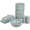 Sage Stoneware 7-pc. Kitchen Accessories Set