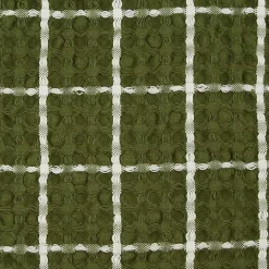 Sage Windowpane Oversized Dish Towels, Set of 2