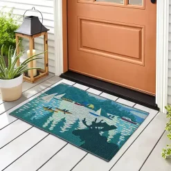 Sailboat Indoor/Outdoor Rug, 3x4